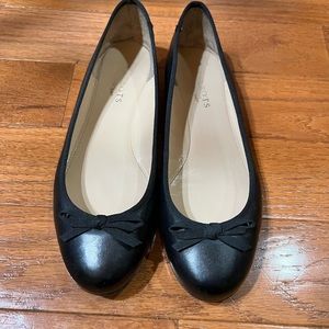 Talbots Black Ballerina Flats